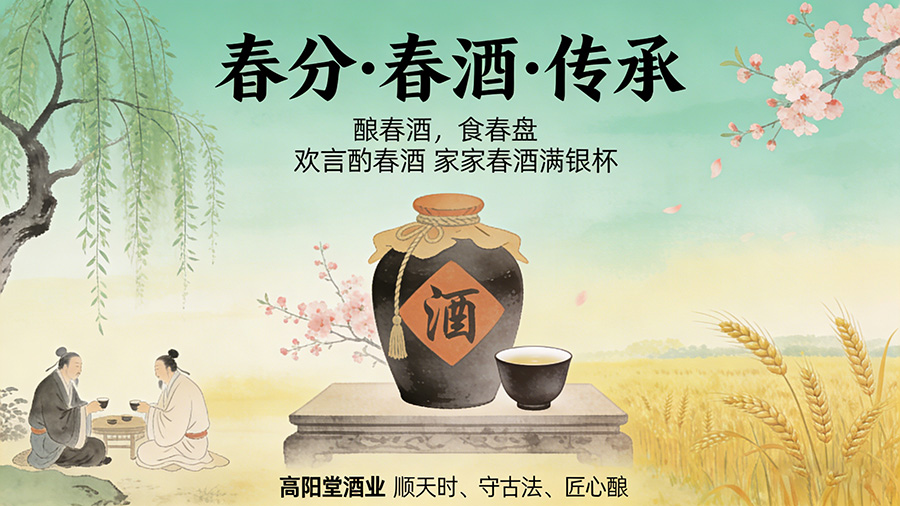 春分均分春色，匠心酿造酱香&mdash;&mdash;以春酿敬时光，以匠心赴新程
