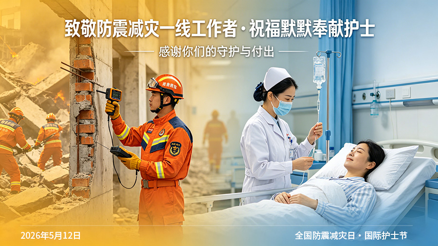 以守护之名，赴温暖之约&mdash;&mdash;致敬5&middot;12防震减灾日与国际护士节